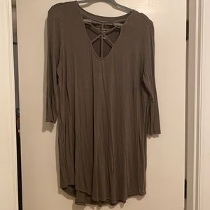 Torrid super soft knit 3/4 sleeve top